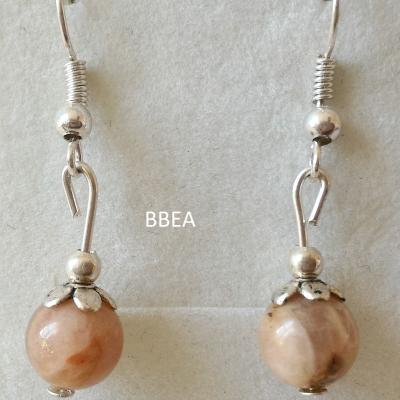 Boucles d oreilles pierre de soleil 4 