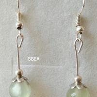 Boucles d oreilles prehnite 2 