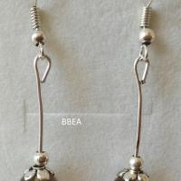 Boucles d oreilles quartz fume 5 