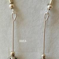 Boucles d oreilles quartz lodolite