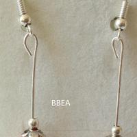 Boucles d oreilles rhodocrosite 6 