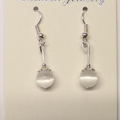 Boucles d oreilles selenite