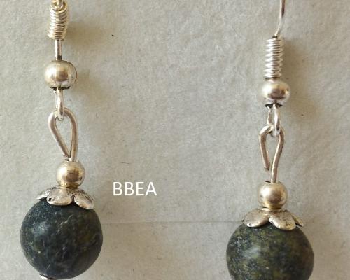 Boucles d oreilles serpentine