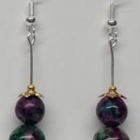 Boucles d oreilles zoizite 2