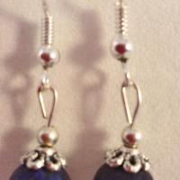 Boucles lapis lazuli 3 