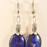 Boucles lapis lazuli 4 