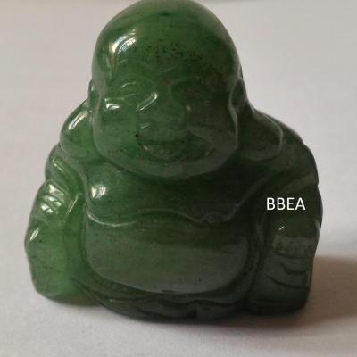 Bouddha aventurine verte 38g 4x3 8cm