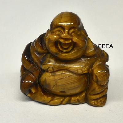 Bouddha oeil de tigre 30x30x15mm