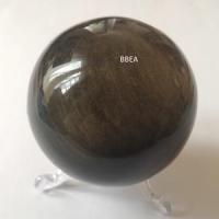 Boule obsidienne doree 6 cm 231g 1 