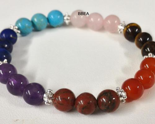 Bracelet 7 chakras 5 