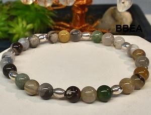 Bracelet agate botswana 2