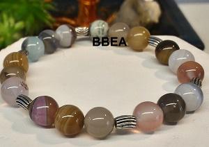 Bracelet agate botswana 8