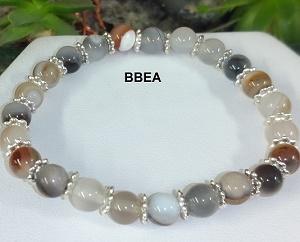 Bracelet agate botswana 9 