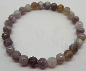Bracelet agate botswana2753 2