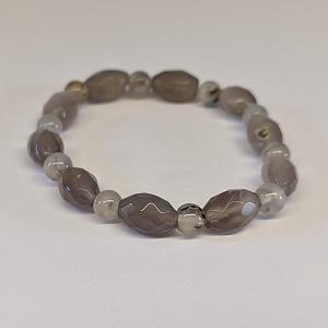 Bracelet agate grise 1 1