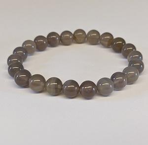 Bracelet agate grise 4 