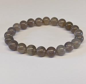 Bracelet agate grise 4