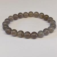 Bracelet agate grise 6 