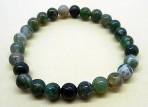 Bracelet agate mousse2746 3