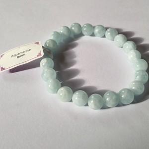 Bracelet aigue marine 17