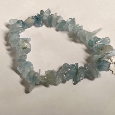 Bracelet aigue marine chips