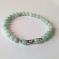 Bracelet amazonite homme 2 