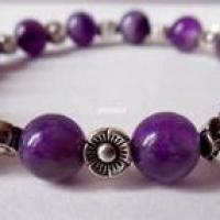 Bracelet amethyste 0838