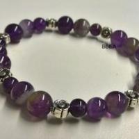 Bracelet amethyste 15 