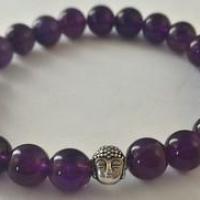 Bracelet amethyste 17 