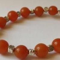 Bracelet aventurine orange 4 