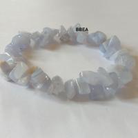 Bracelet calcedoine bleue chips 2 