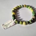 Bracelet chrysoprase 1