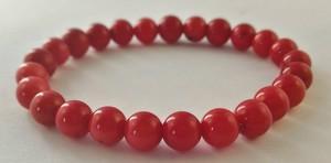 Bracelet corail 7 