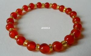 Bracelet cornaline 0994