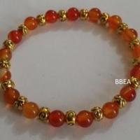 Bracelet cornaline 8 