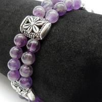 Bracelet double amethyste 2658