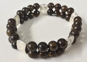 Bracelet double bronzite