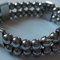 Bracelet double hematite 15 1