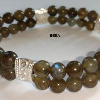 Bracelet double labradorite