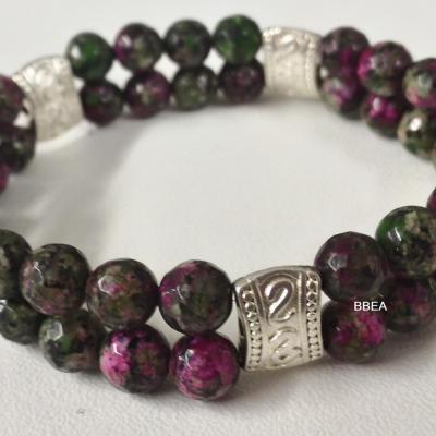 Bracelet double zoizite