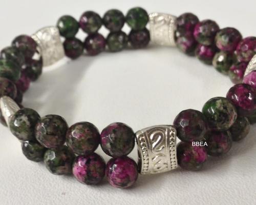 Bracelet double zoizite
