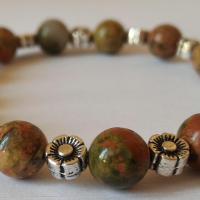 Bracelet epidote 1