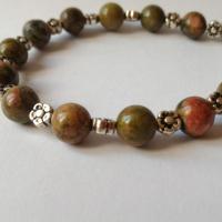 Bracelet epidote 3 