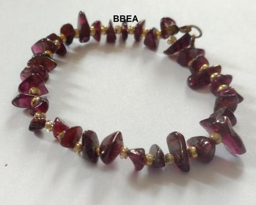 Bracelet grenat 13 