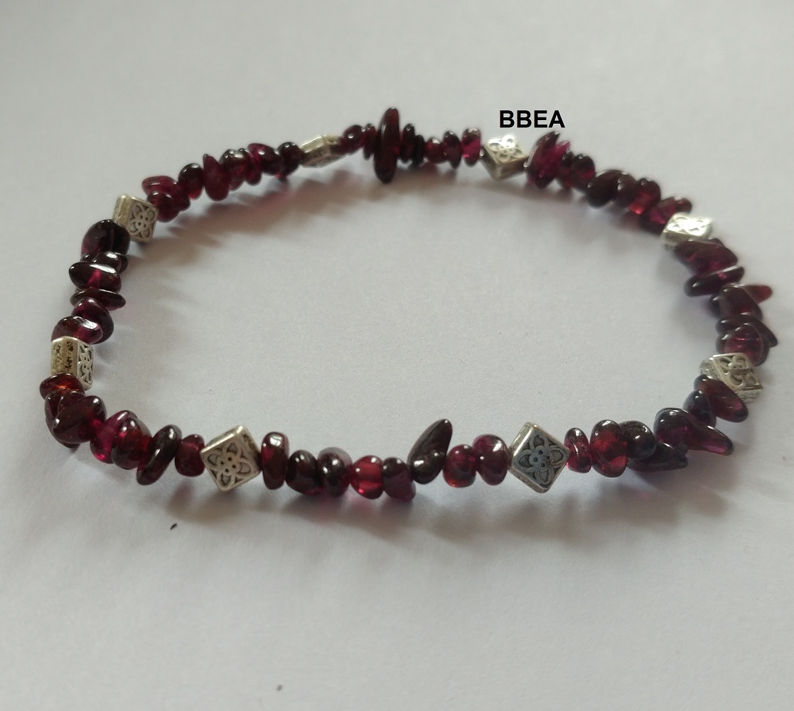 Bracelet grenat 2 2