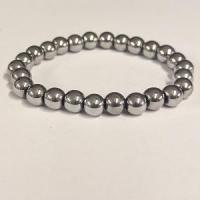 Bracelet hematite grise