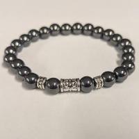 Bracelet hematite homme
