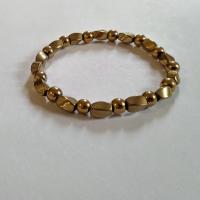 Bracelet hematite teintee 8 