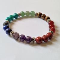 Bracelet homme 7 chakras 2 