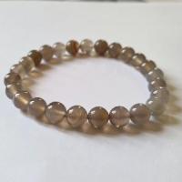 Bracelet homme agate grise 2 2